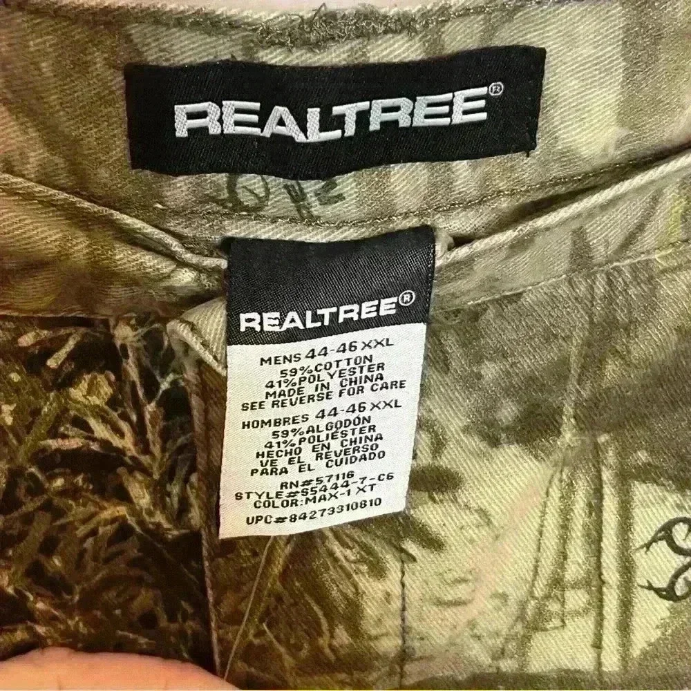Realtree Camo‎ Pant Men 44/46 Cargo Max-1 XT Outdoor Hunting